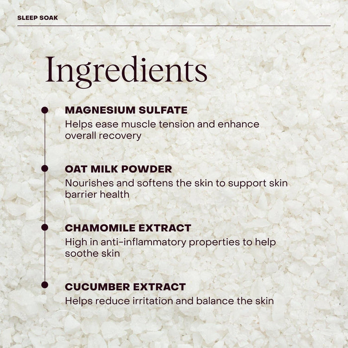 EVERIST Sleep Soak Magnesium Bath Soak for Relaxation