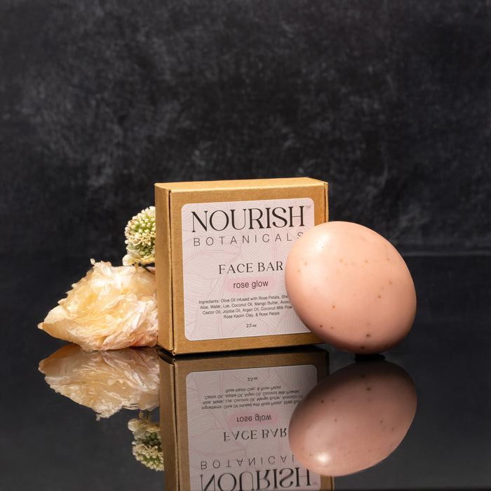 Rustic Strength, Nourish, 2.5oz Face Bar, Rose Glow
