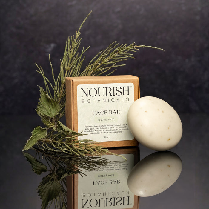 Rustic Strength, Nourish, 2.5oz Face Bar, Soothing Nettle