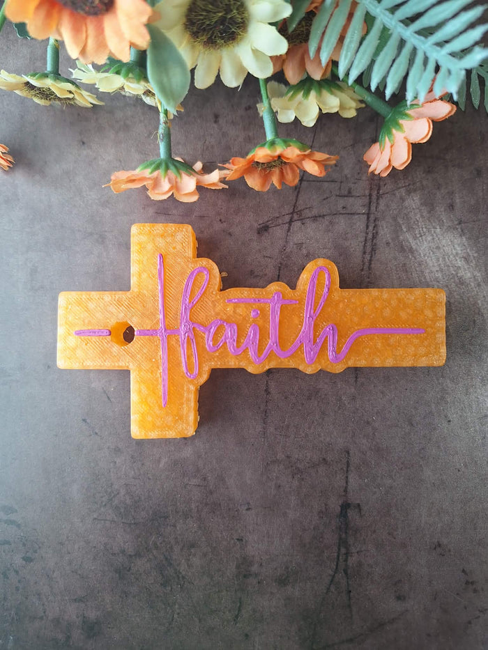 Faith Cross Silicone Mold