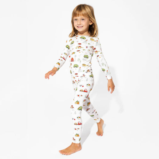 Farm Vibes Bamboo Kids Pajamas