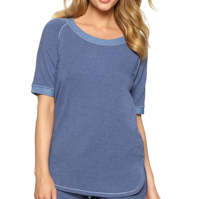 Felina Jamie Loungewear Scoop Neck Raglan Sleeve Top - 900303