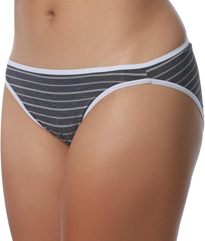 Heather Gray Stripe / Large