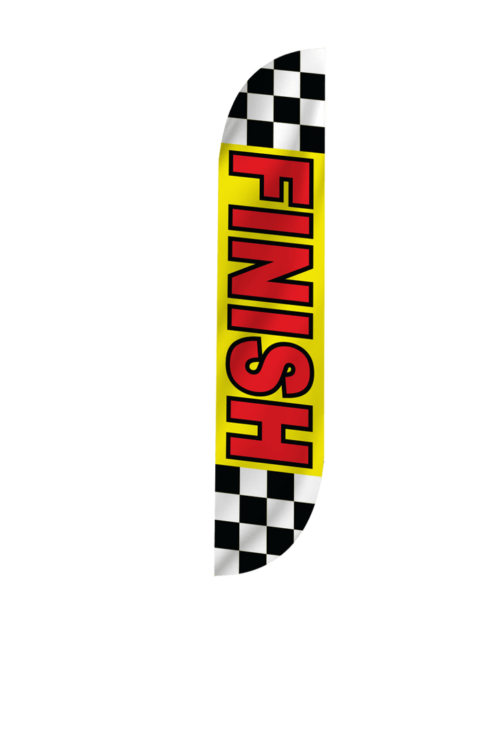 Finish Feather Flag