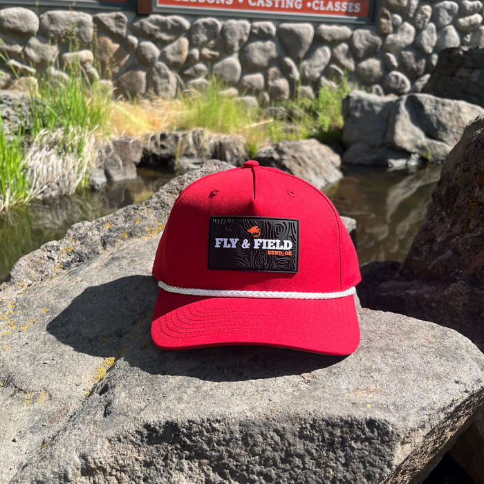 Fly and Field Topographic Rubber Patch Hat - Sunriver