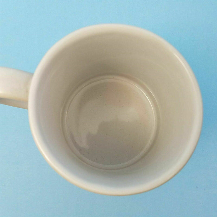 Football Mom Coffee Mug or Tea Cup by Blue Sky Ceramic White 17oz Hashtag