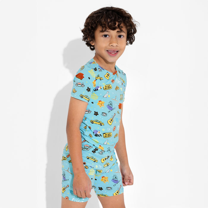 FRIENDS™: Central Perk Bamboo Kids Pajama Short Set