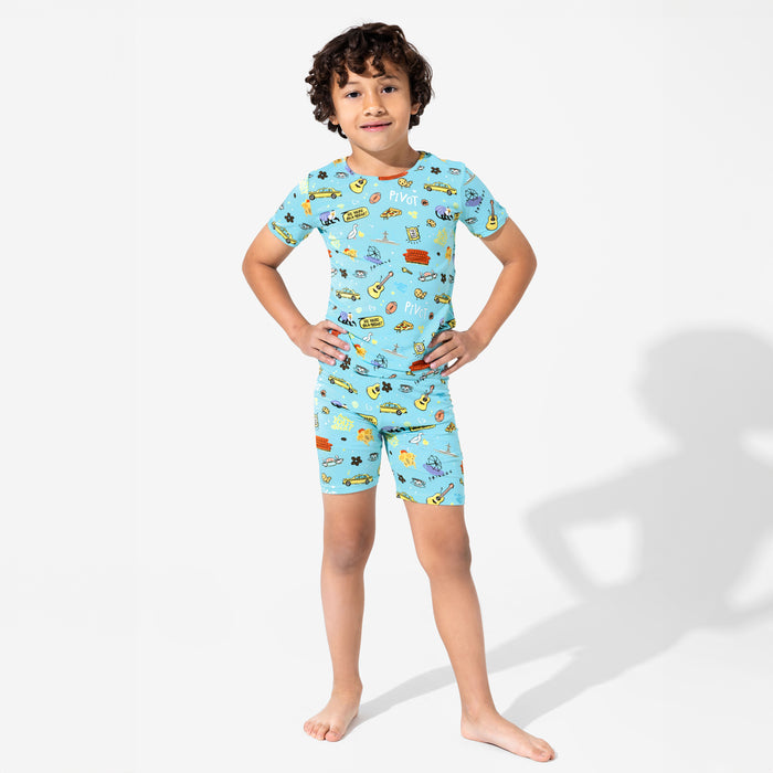 FRIENDS™: Central Perk Bamboo Kids Pajama Short Set