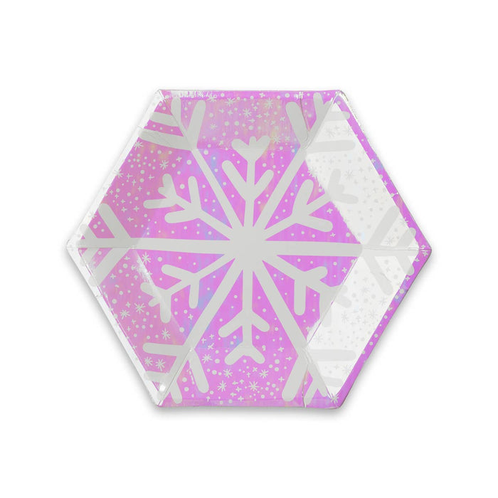 Frosted Snowflake Small Plates