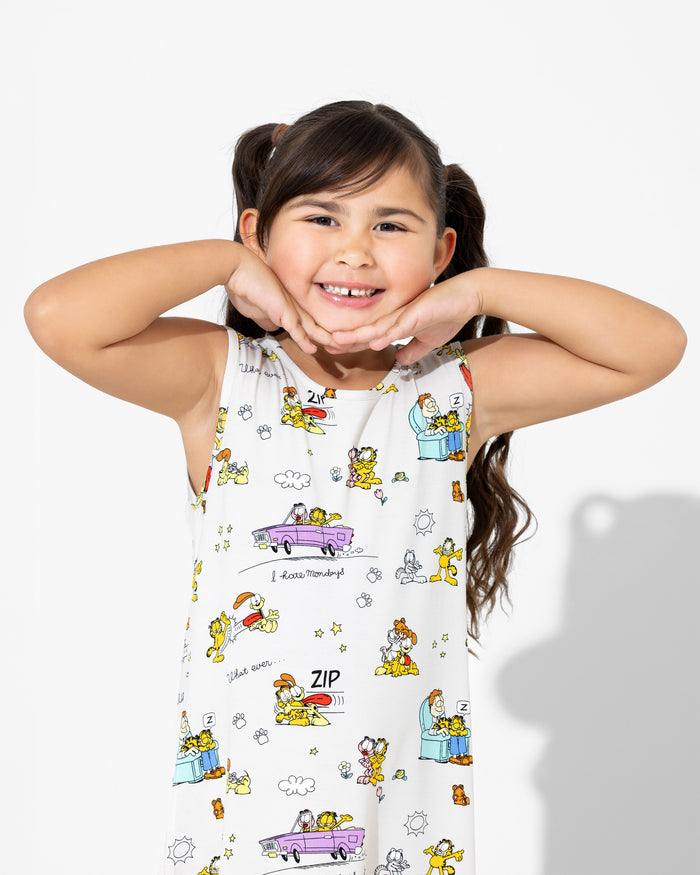Garfield Friends Bamboo Girls' Sleeveless Dress