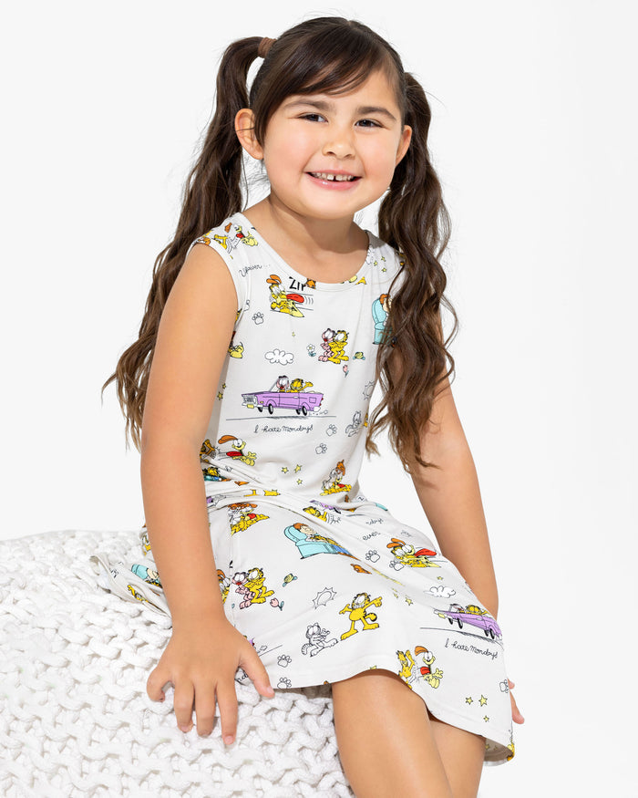 Garfield Friends Bamboo Girls' Sleeveless Dress