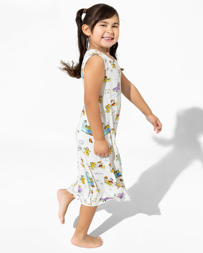 Garfield Friends Bamboo Girls' Sleeveless Dress