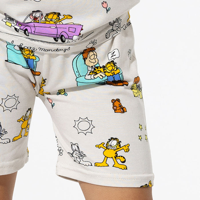 Garfield & Friends Bamboo Kids Pajama Short Set