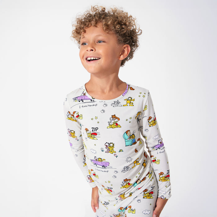 Garfield & Friends Bamboo Kids Pajamas