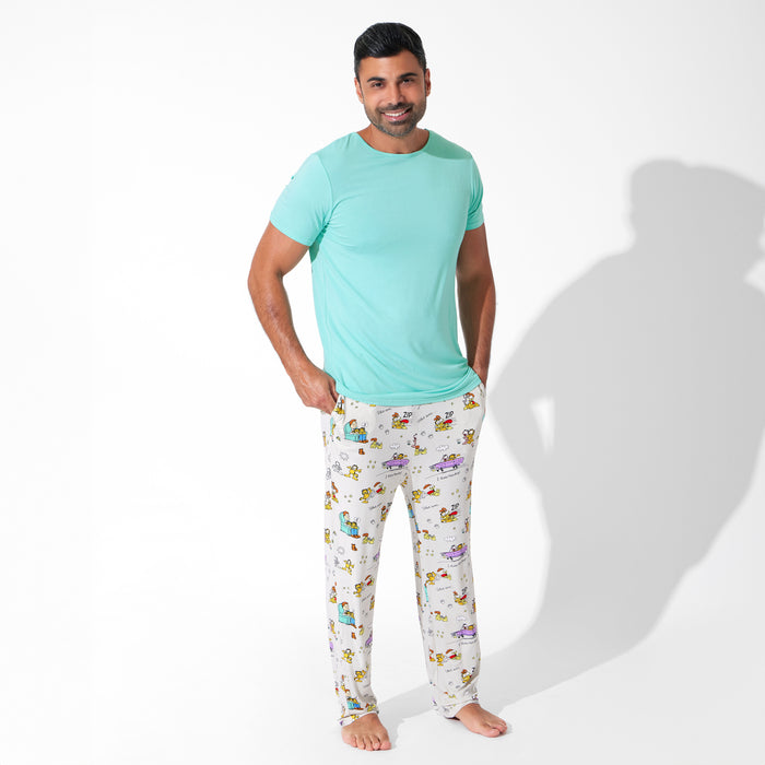 Garfield & Friends Bamboo Men's Pajama Set