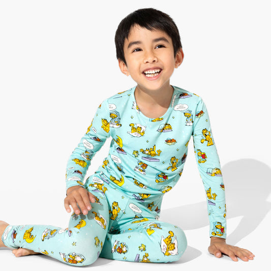 Garfield: Lazy Mondays Bamboo Kids Pajamas