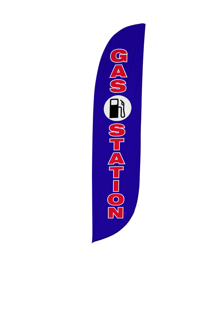 Gas Station Feather Flag