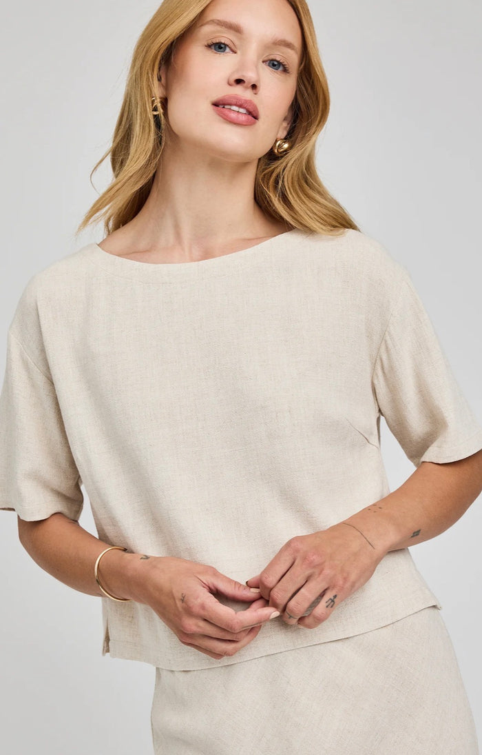 GENTLE FAWN GEMINI LINEN TOP