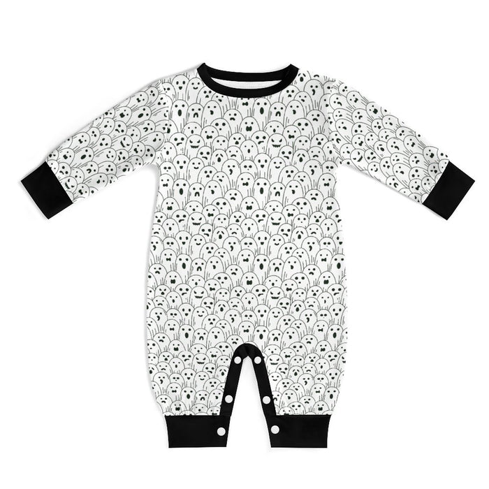 Ghost Crowd Cotton Long Sleeve Baby Romper - Babies/Toddlers (PRE ORDER)