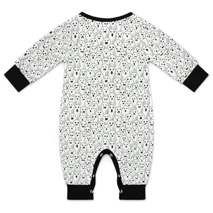 Ghost Crowd Cotton Long Sleeve Baby Romper - Babies/Toddlers (PRE ORDER)