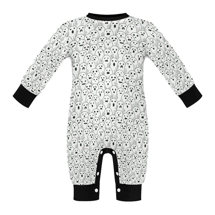 Ghost Crowd Cotton Long Sleeve Baby Romper - Babies/Toddlers (PRE ORDER)