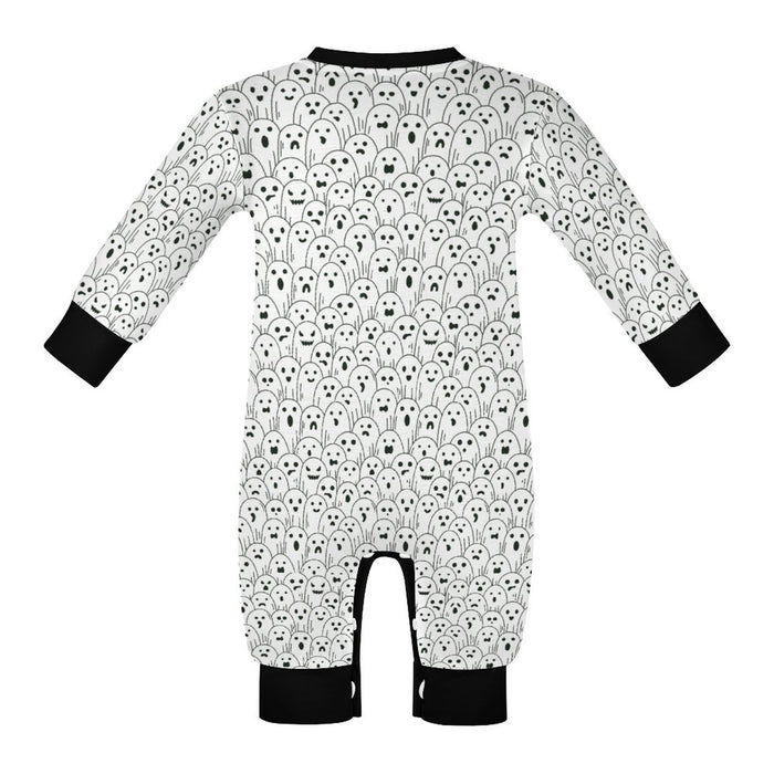 Ghost Crowd Cotton Long Sleeve Baby Romper - Babies/Toddlers (PRE ORDER)