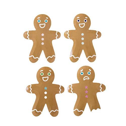 Gingerbread Plates Set