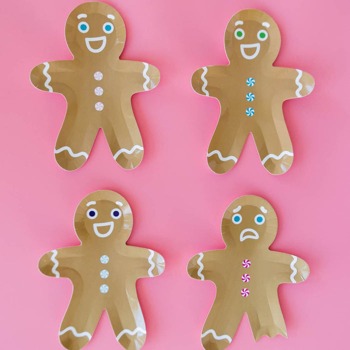 Gingerbread Plates Set