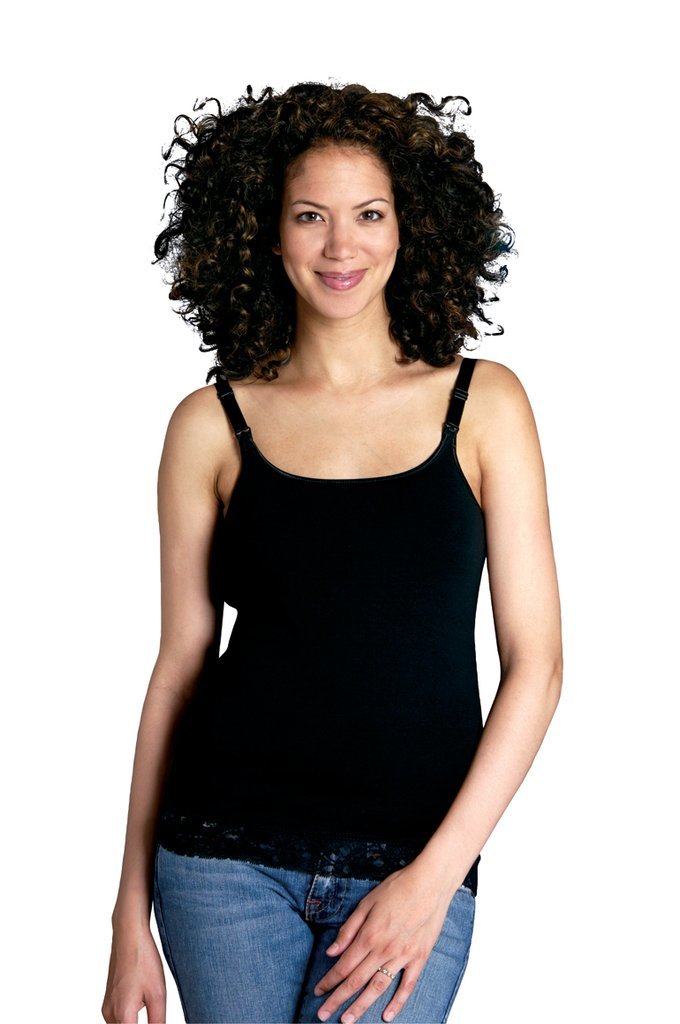 Glamourmom Nursing Bra Top with Lace - B2