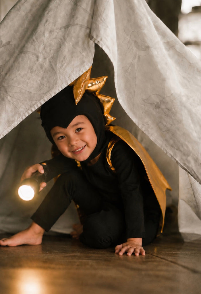 Golden Night Dragon Costume