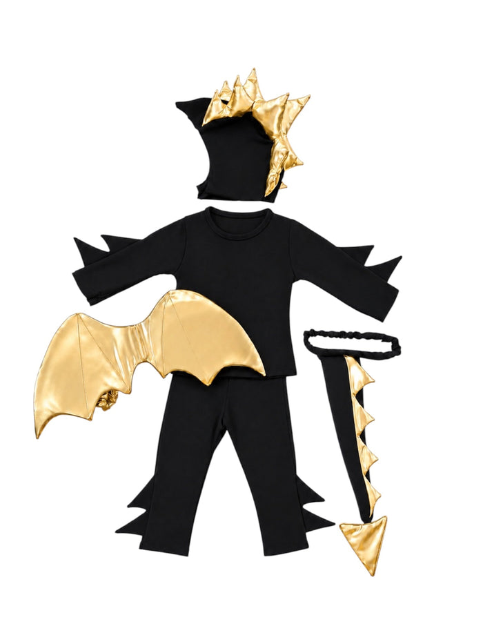 Golden Night Dragon Costume