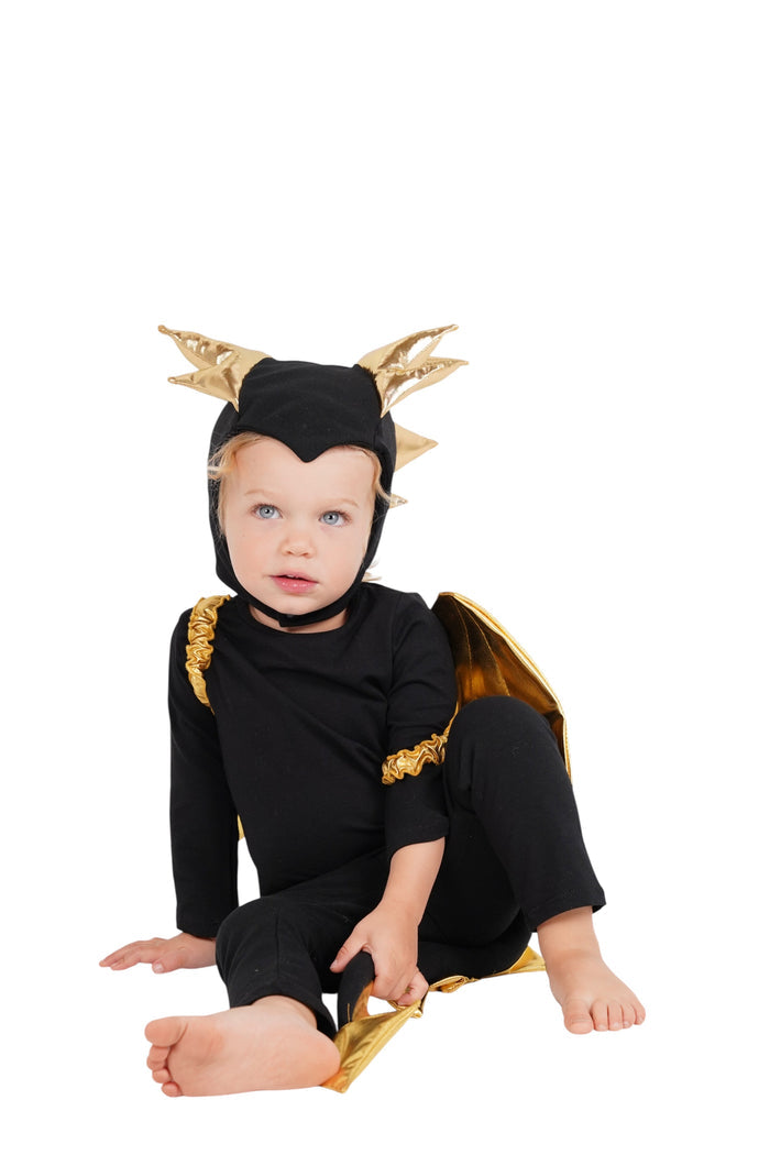 Golden Night Dragon Costume