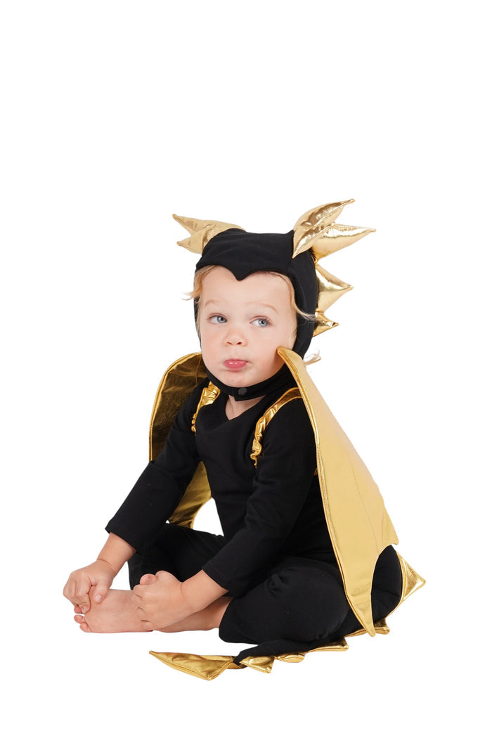 Golden Night Dragon Costume