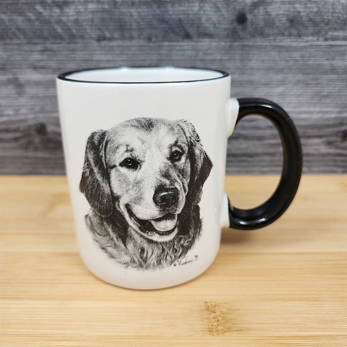 Golden Retriver Dog Coffee Mug with Saying Beverage Tea Cup by Rosalinde