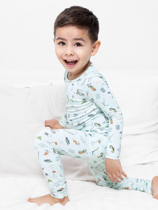 Golf Bamboo Kids Pajamas
