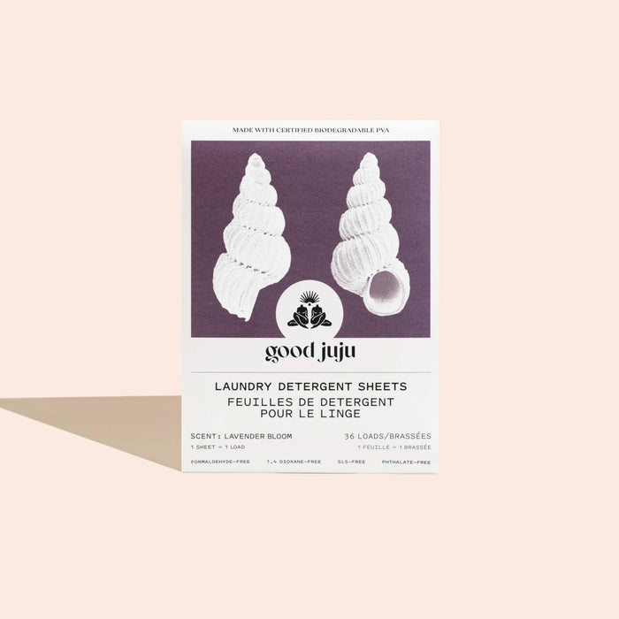 GOOD JUJU Laundry Detergent Sheets in Lavender Bloom