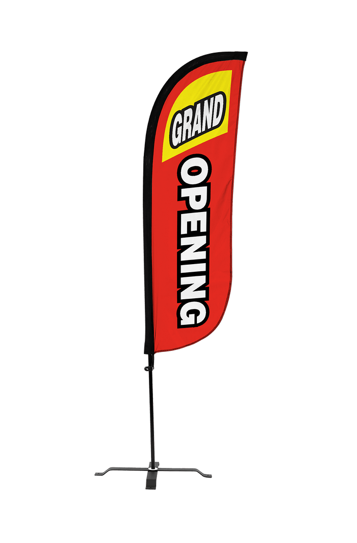 Grand Opening Feather Flag