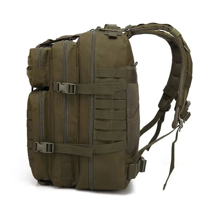 GREEN MILITARY TACTICAL 50L RUCKSACK - Sovira