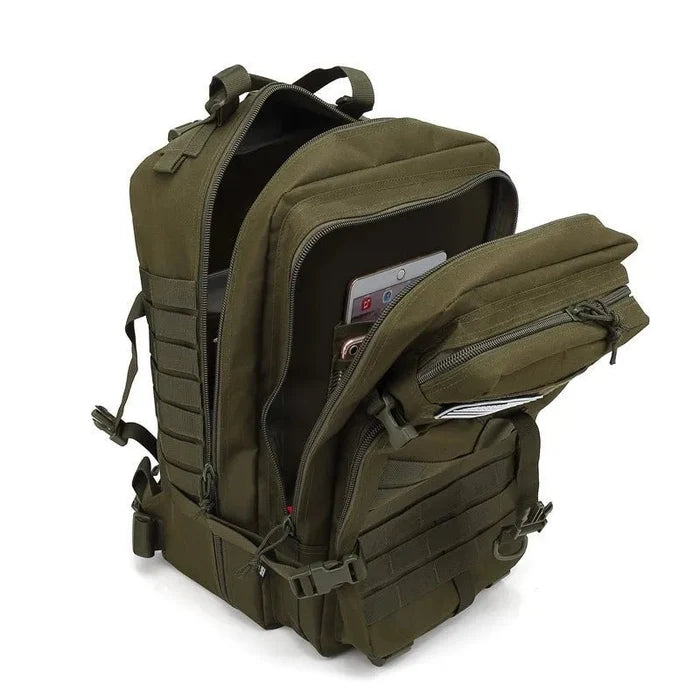 GREEN MILITARY TACTICAL 50L RUCKSACK - Sovira