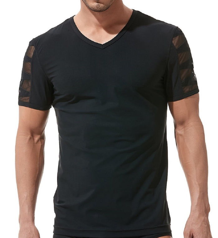 Gregg Homme High-Line Laser Cut Embroidered T-Shirt - 160207