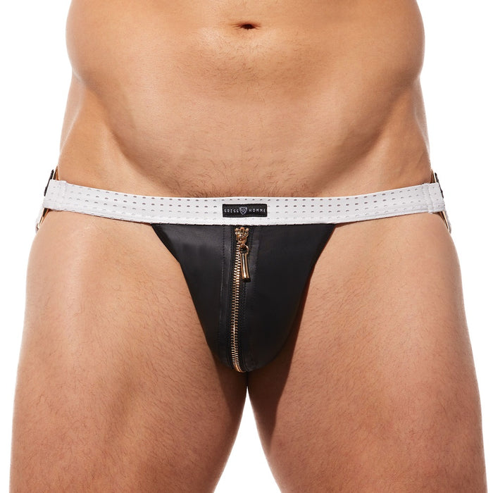 Gregg Homme Men's Solid Gold Jockstrap Underwear - 190834
