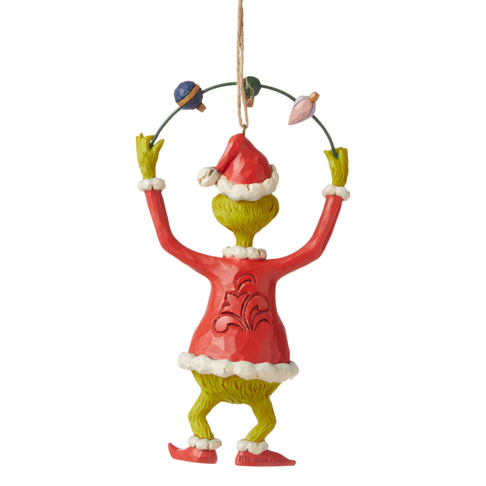 Grinch Juggling Ornaments