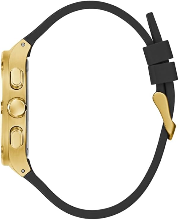 GUESS Gold - Tone Translucent Dial Multifunction Watch GGM12 - Runner