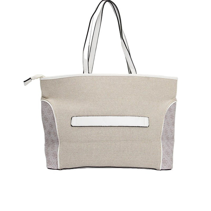 Guess Kerima Tote Natural/Milk Logo, Natural / Milk Logo Bag GB354 - Runner