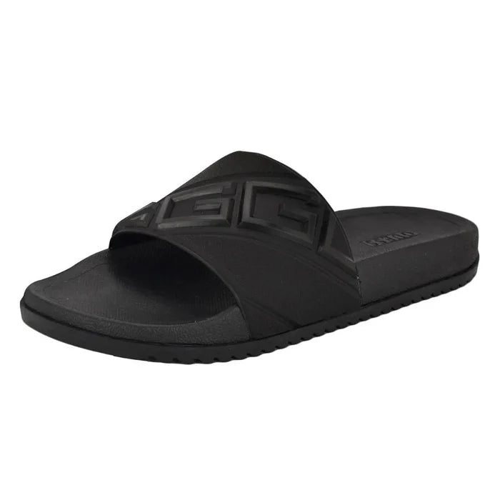 GUESS Odent Men's Slides - BLKBLK SLM30 - Runner