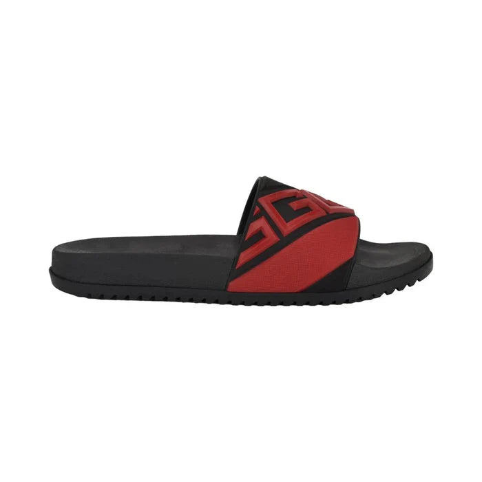 GUESS Odent Men's Slides - BLKRED SLM24 - Runner