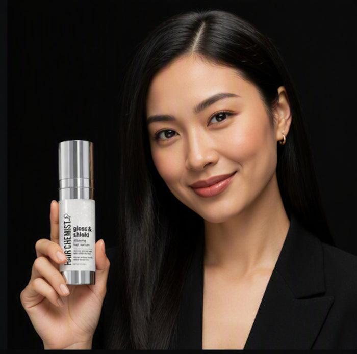 Hair Chemist Gloss & Shield Glossing Hair Serum - Travel Size 3 oz.