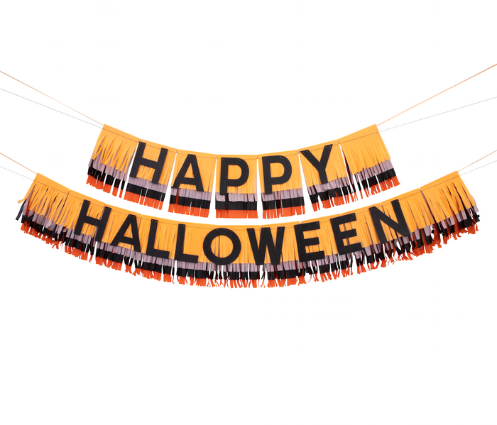 Halloween Fringe Garland