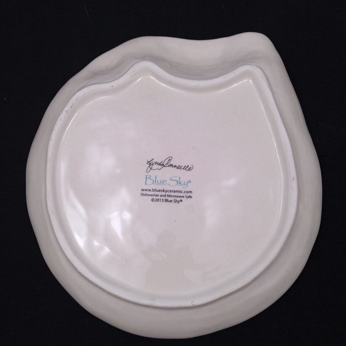 Halloween ghost Decorative Plate 8.5" (21cm) by Blue Sky Clayworks
