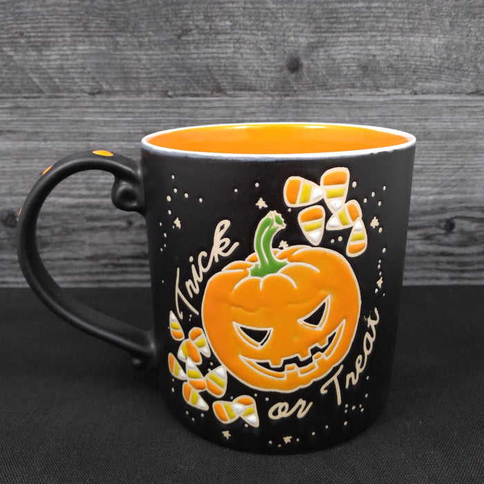 Halloween Pumpkin Trick or Treat Coffee Mug Tea Cup 18oz 532ml by Blue Sky